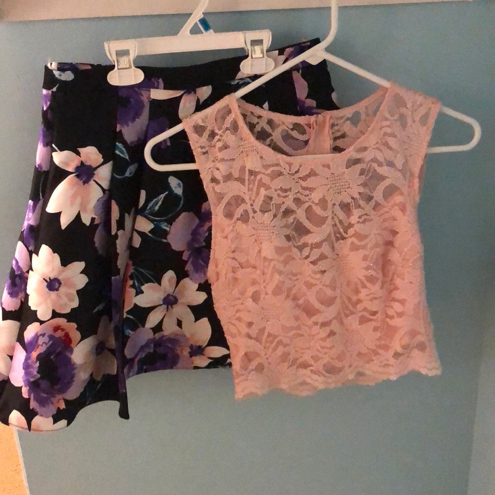 two piece dress